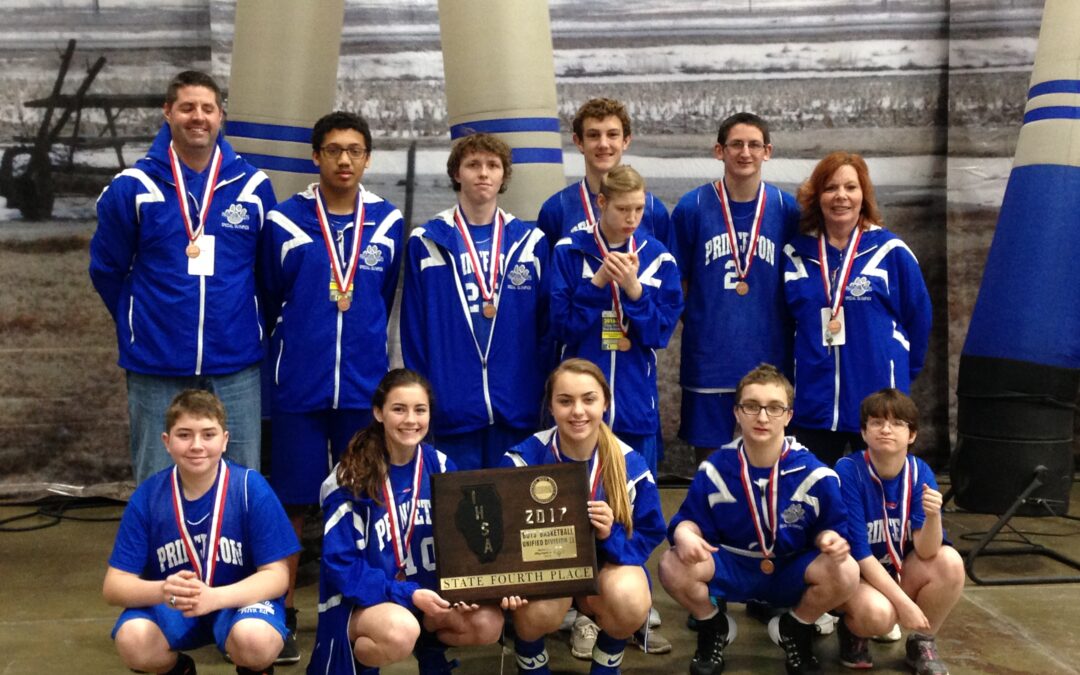 Special Olympics Unified Basketball Takes 4th!