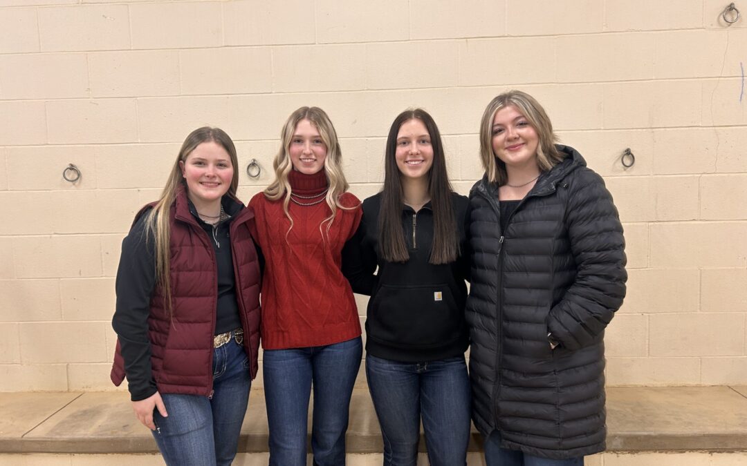 FFA Horse Judging Team Competes at State, Payton Frueh Earns 2nd Overall