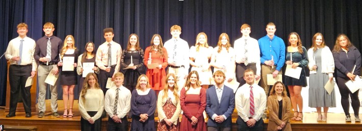 Princeton High School Inducts 15 New Members into National Honor Society